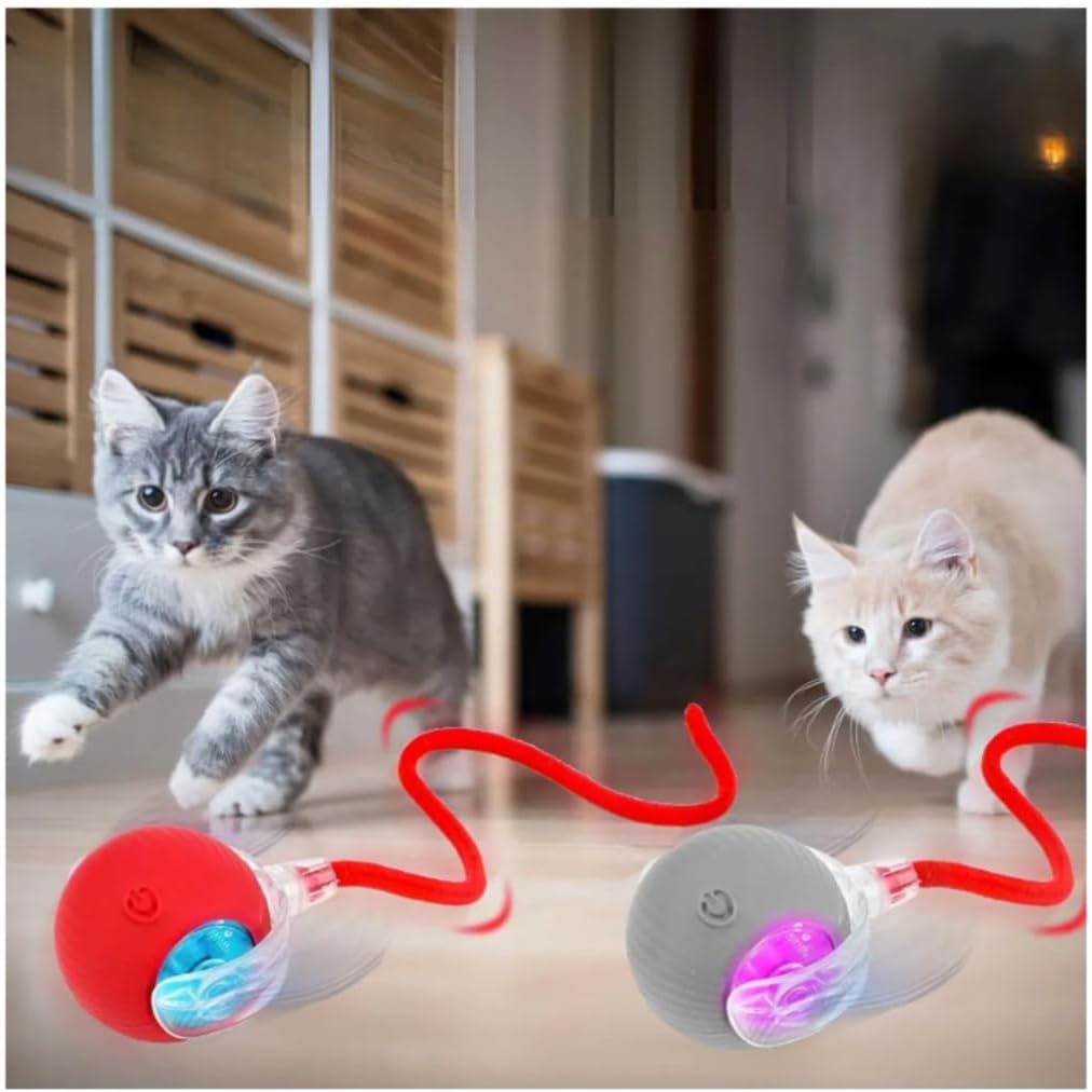 Kuyruklu Otomatik Yuvarlanan Oyun Topu