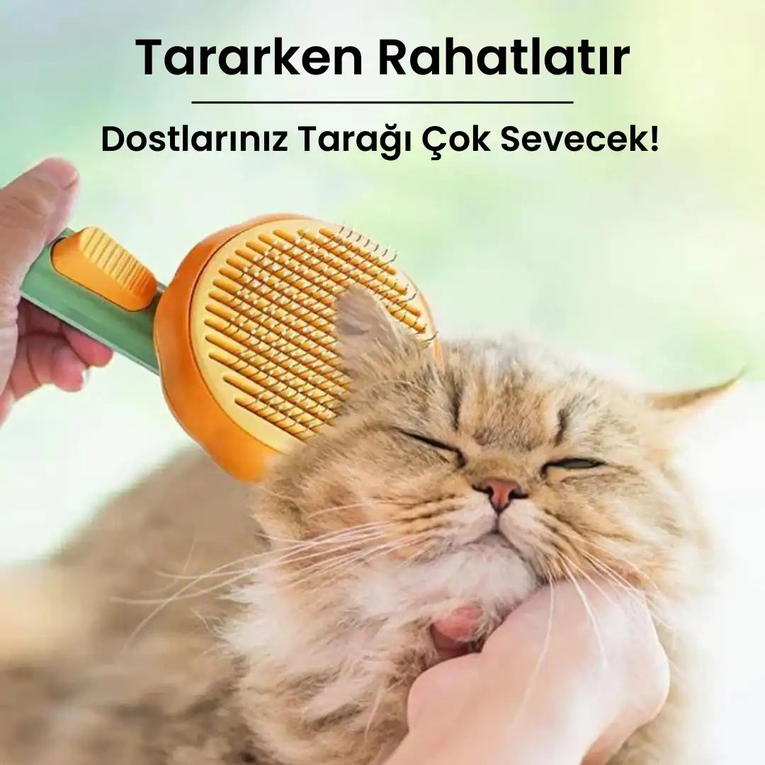 kedi tüy temizleme tarağı