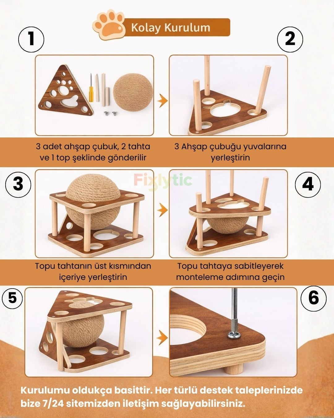 Kedi Tırmalama Topu