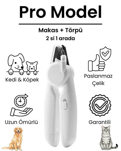 Ledli Kedi Tırnak Makası & Törpüsü | Distribütör Garantili