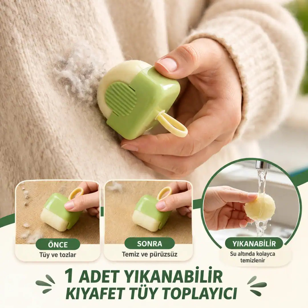 Taşınabilir Tüy Toplayıcı Rulo