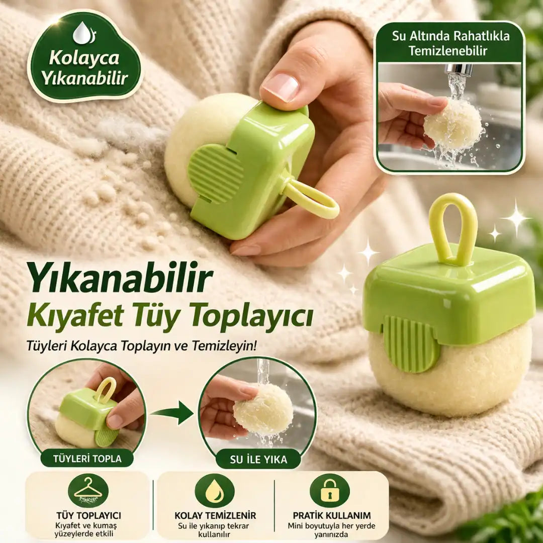 Taşınabilir Tüy Toplayıcı Rulo