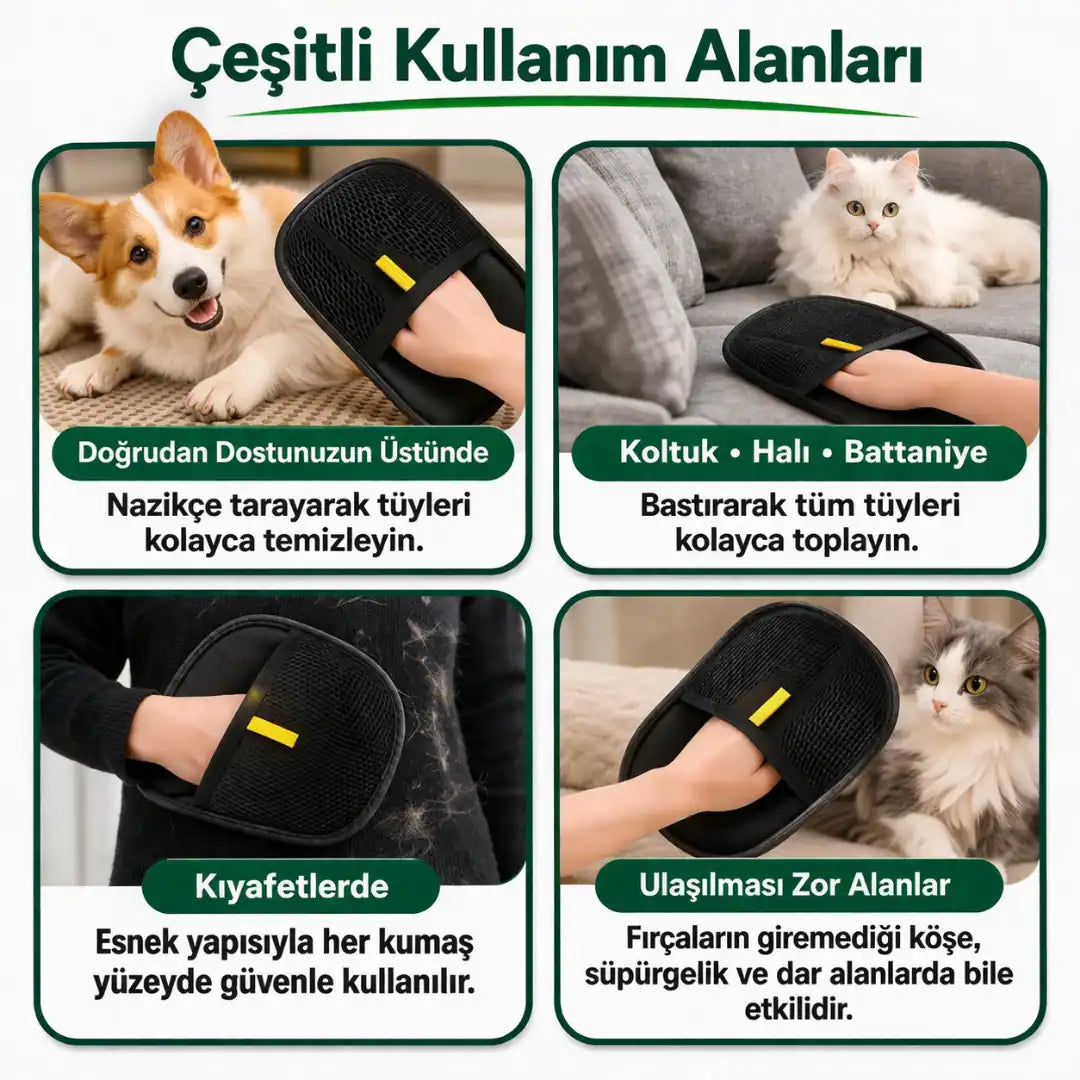 Büyük Tüy Toplayıcı Eldiven